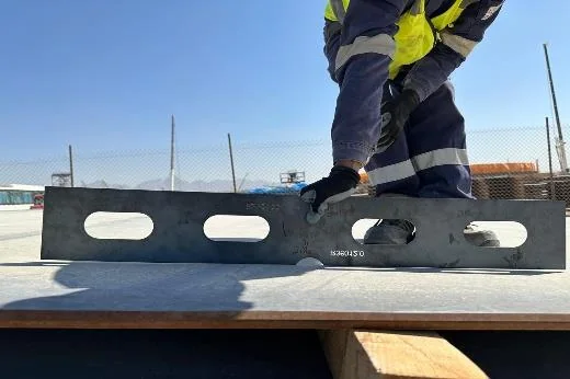 Structural inspection on a steel component